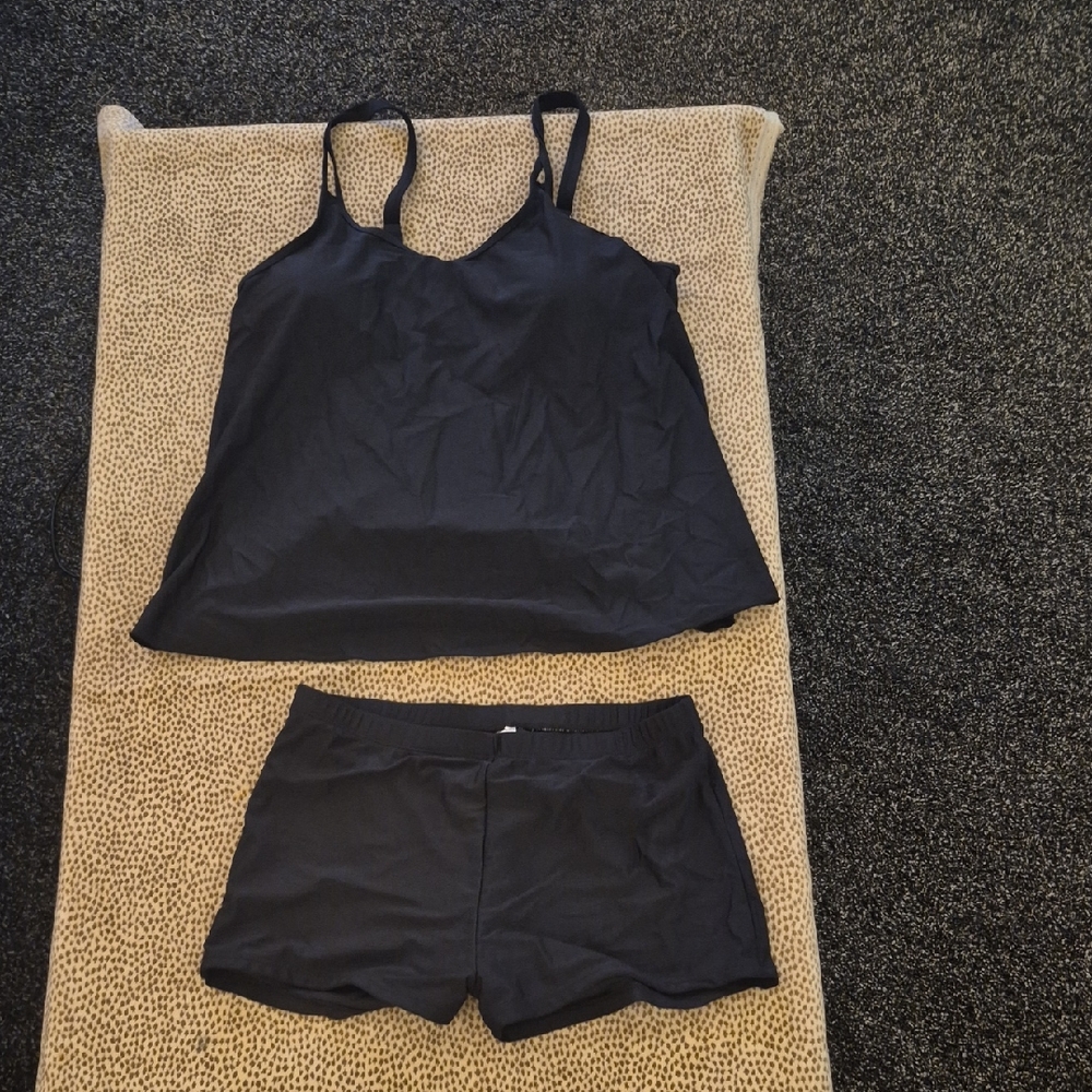 Women's Black Tankini